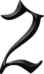 tatouage chiffre gothique