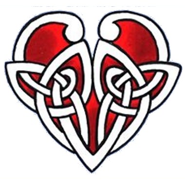 tatouage coeur celtique