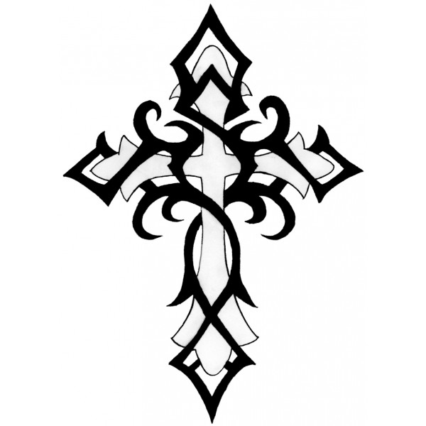 tatouage croix celtique tribal