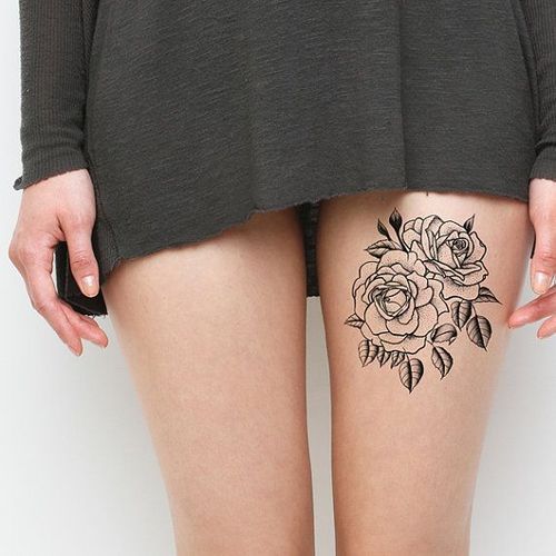 tatouage cuisses