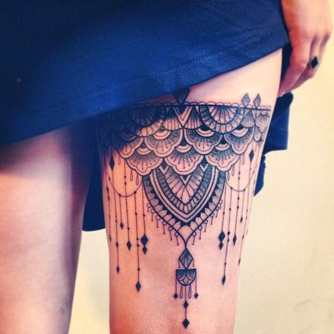 tatouage cuisses homme