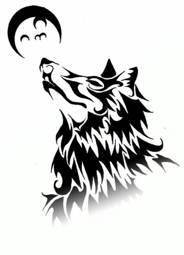 tatouage d'animaux tribal
