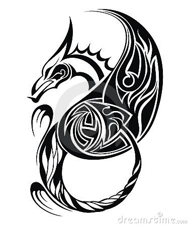 tatouage d'animaux tribal