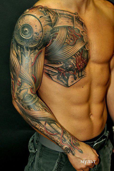 tatouage de biomecanique