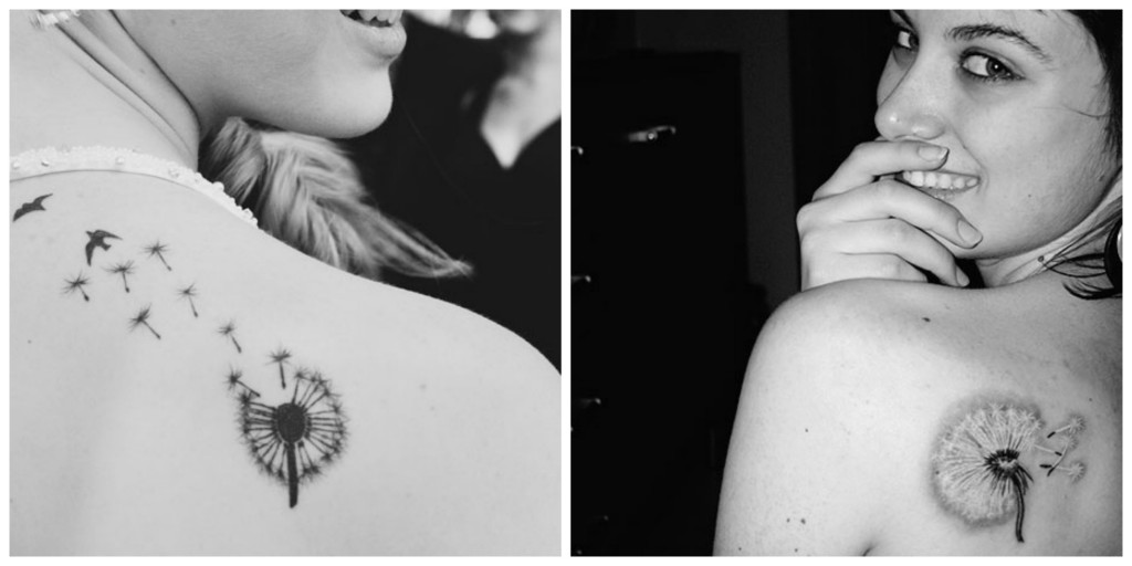 Tatouage discret et feminin