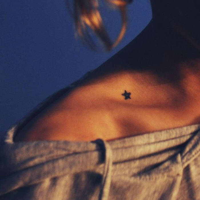 Tatouage discret etoile