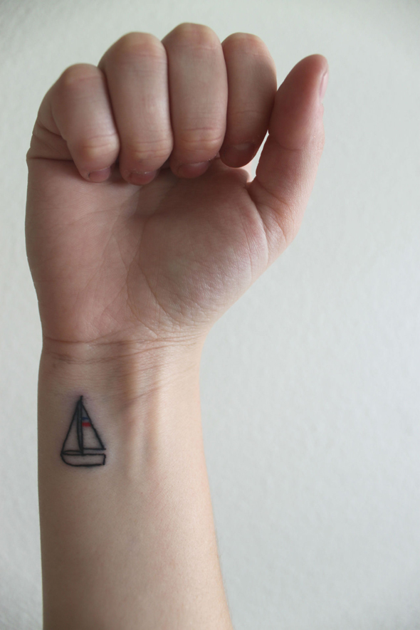 tatouage discret mais visible