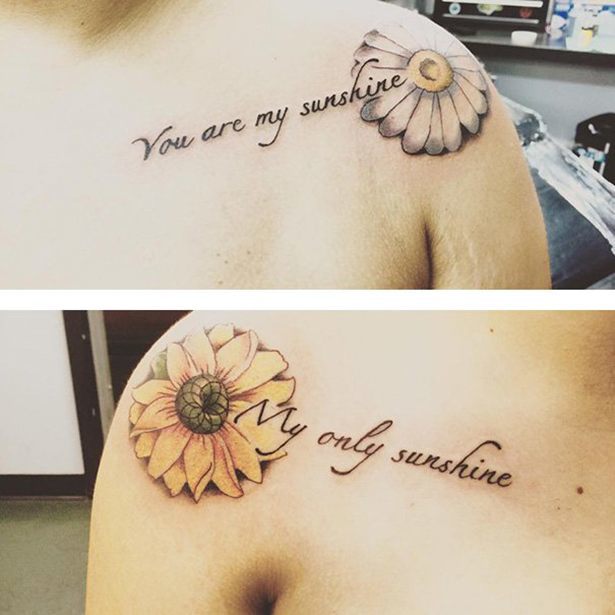 tatouage discret maman