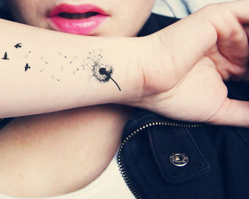 tatouage discret mode