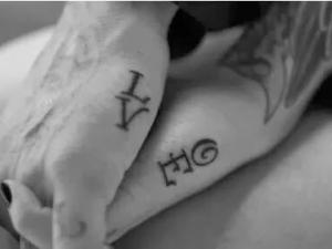 tatouage discret pour couple