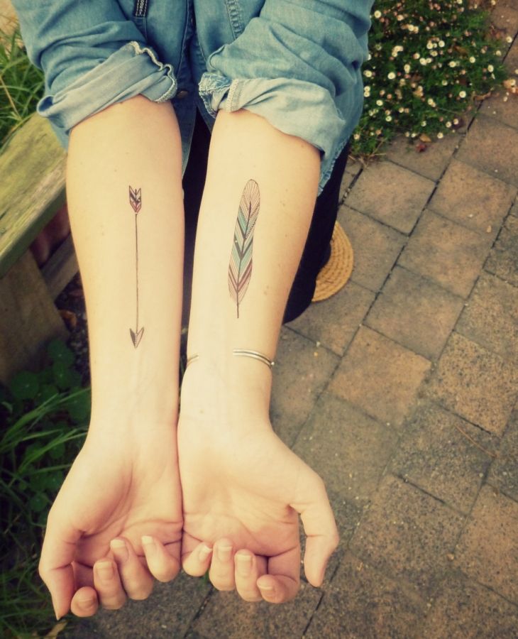 tatouage discret sur le bras