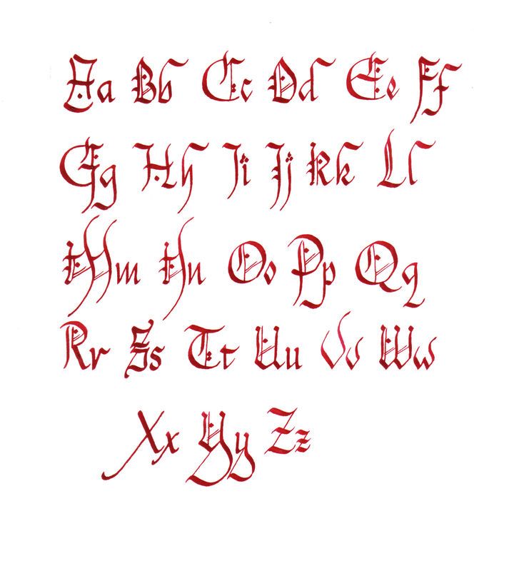 tatouage ecriture celtique