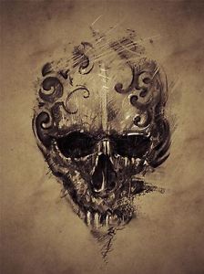 tatouage en gothique