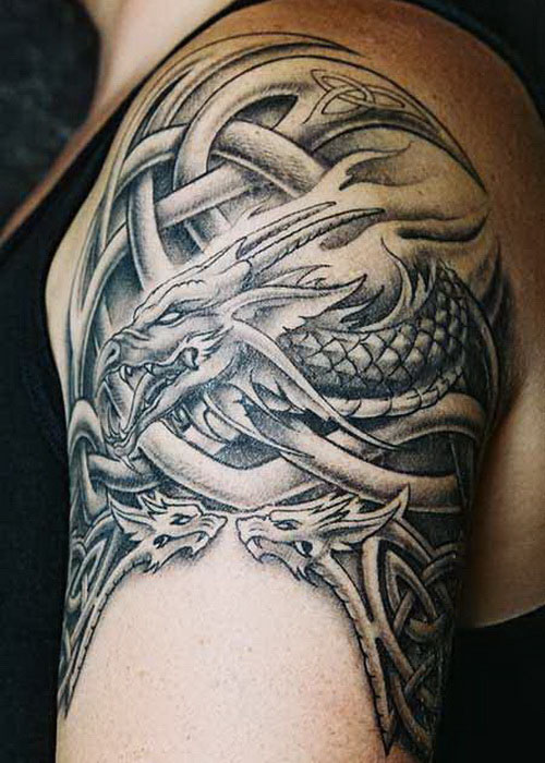 tatouage épaules homme