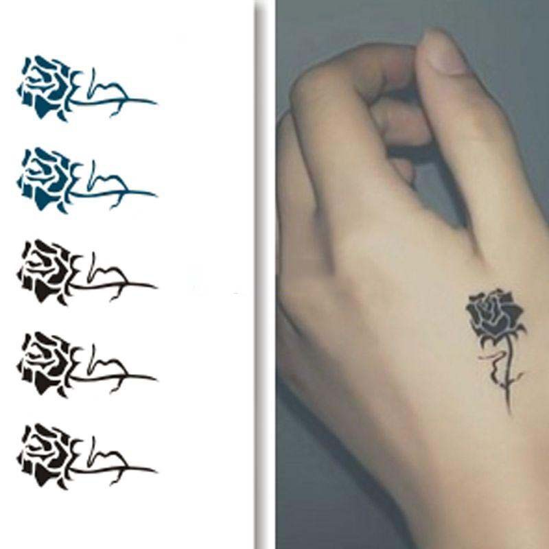 tatouage ephemere gothique