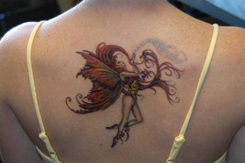 tatouage fée celtique