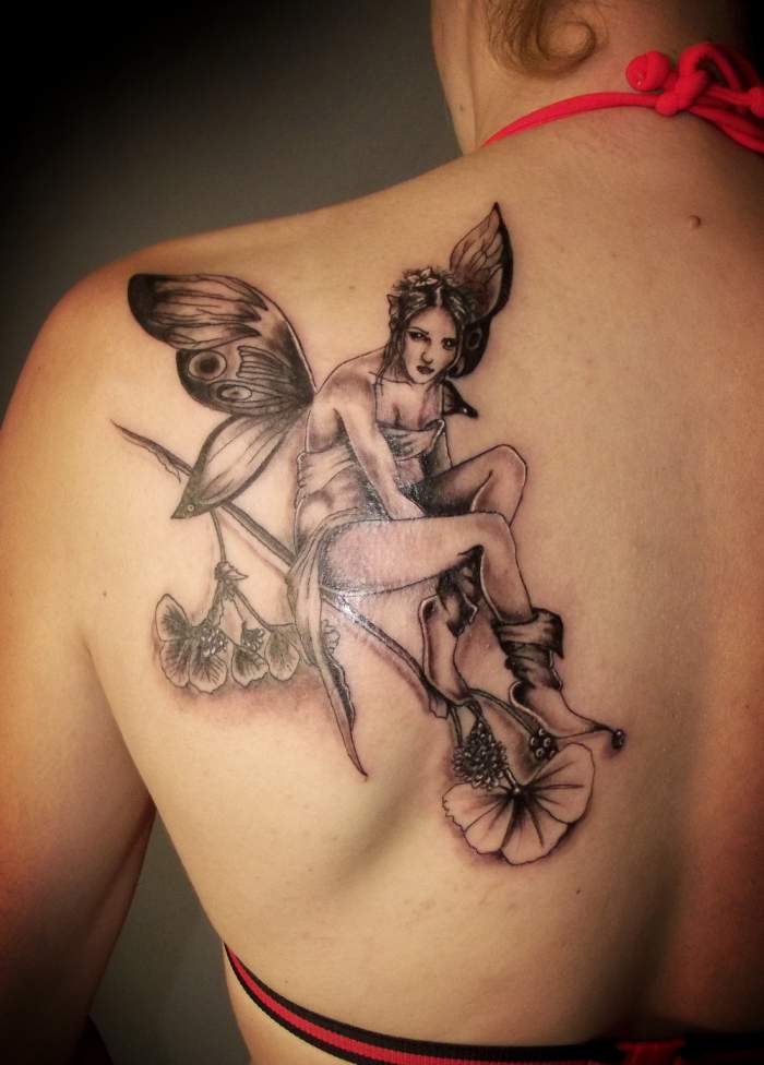 tatouage fée celtique