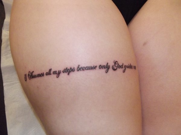 tatouage femme phrase italienne