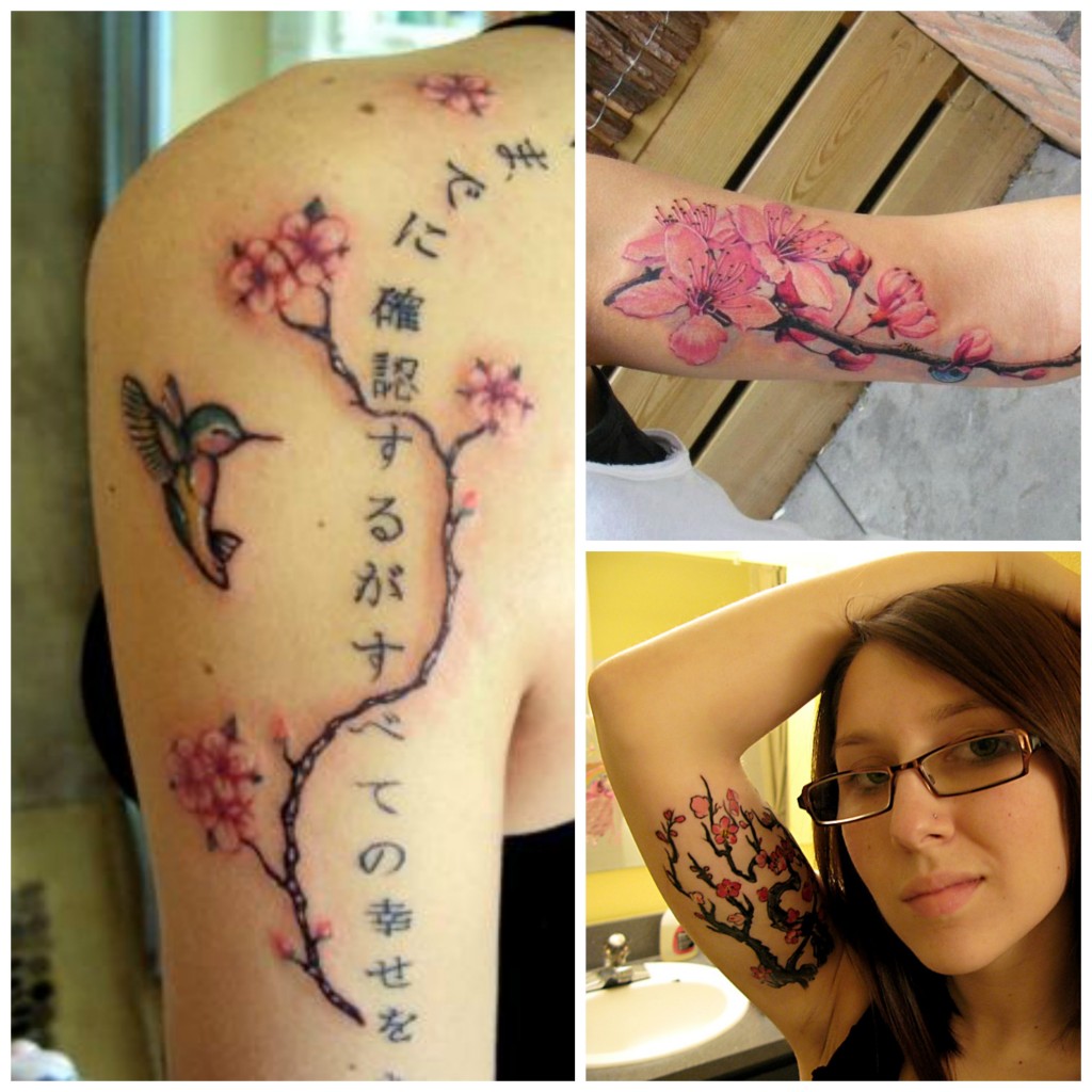 tatouage fleur chinoise