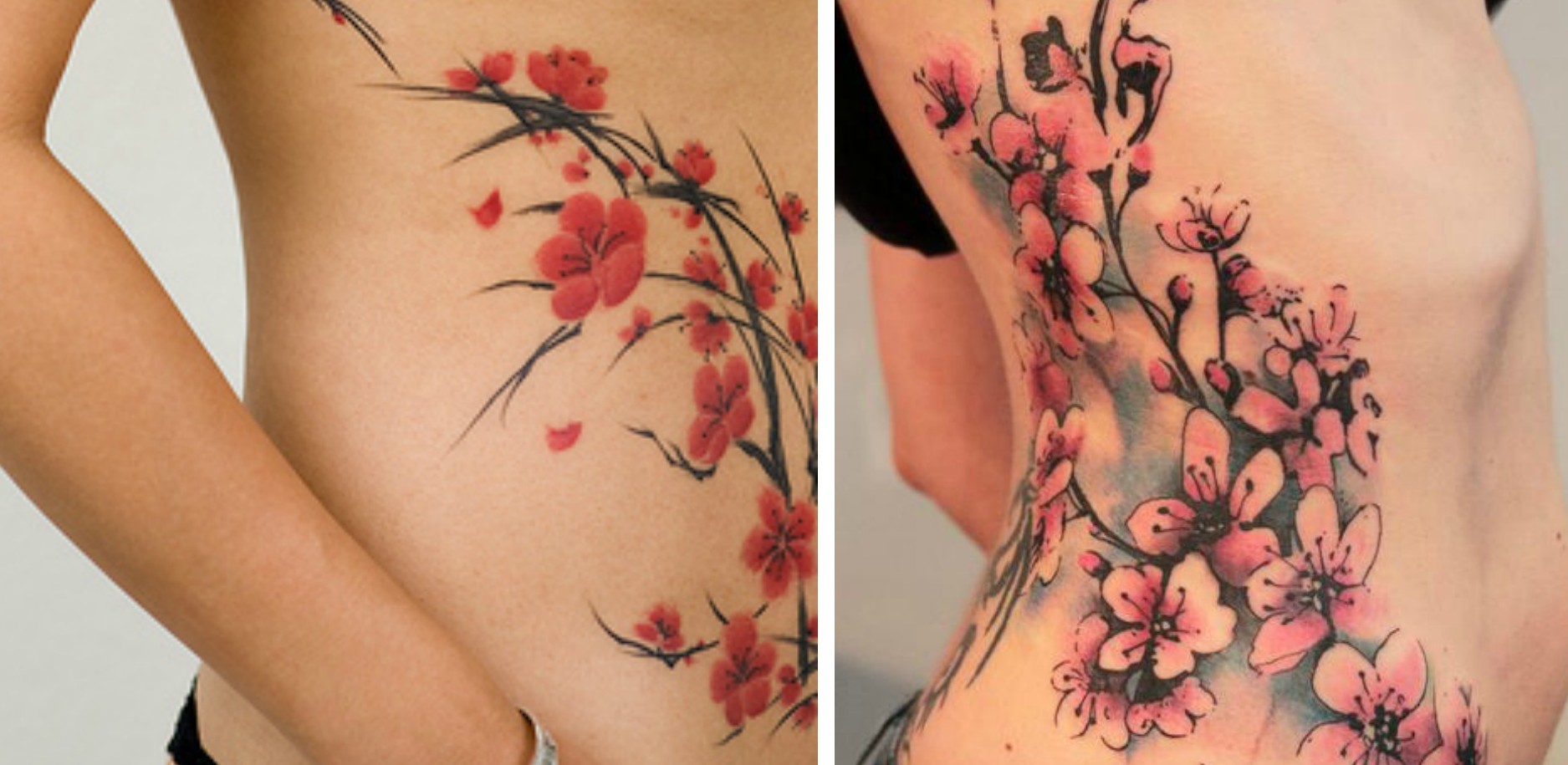 Tatouage fleur de cerisier