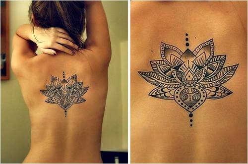 Tatouage fleur de lotus