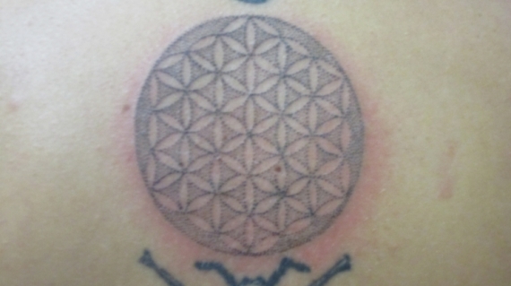tatouage fleur de vie