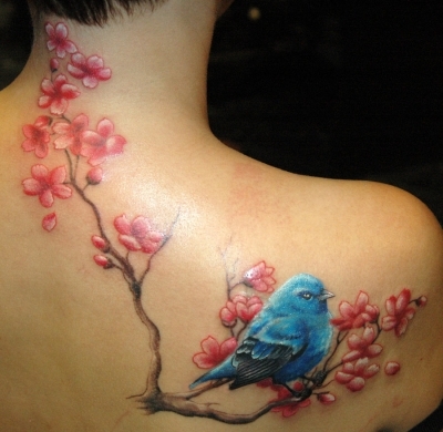 tatouage fleur rare