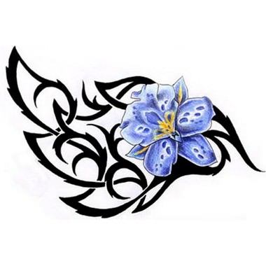 tatouage fleur symbole