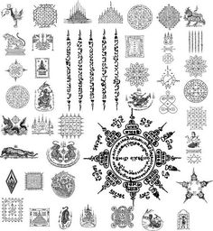 tatouage fleur thai