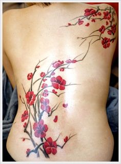tatouage fleur veronique
