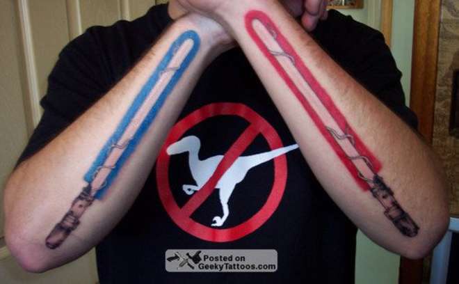 tatouage geek discret
