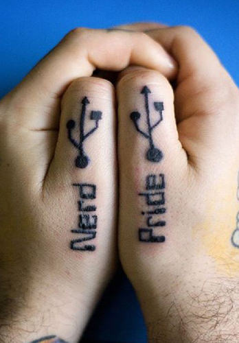 tatouage geek discret