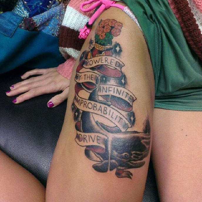 tatouage geek discret