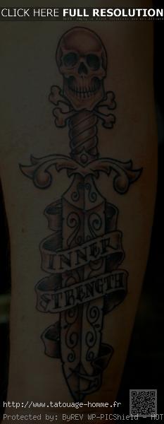 tatouage gothique bras