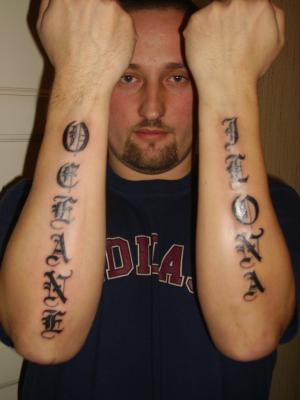 tatouage gothique bras