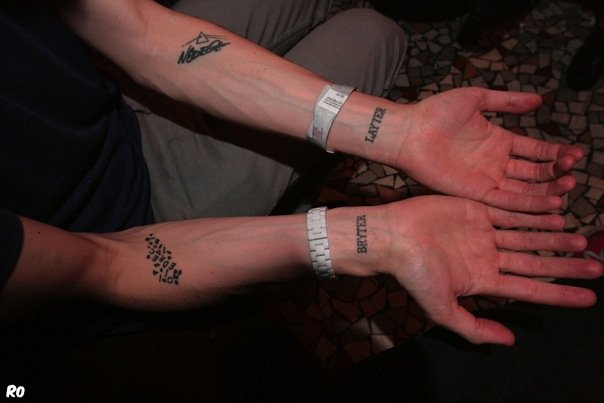 tatouage gothique poignet