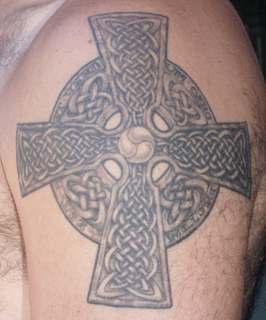 tatouage harpe celtique