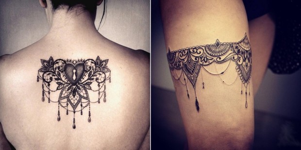 tatouage haut cuisse homme