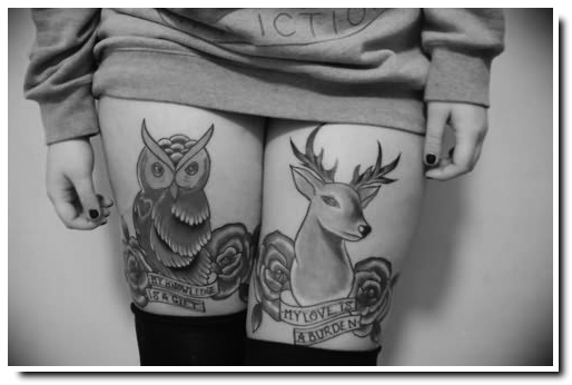 tatouage hibou chouette
