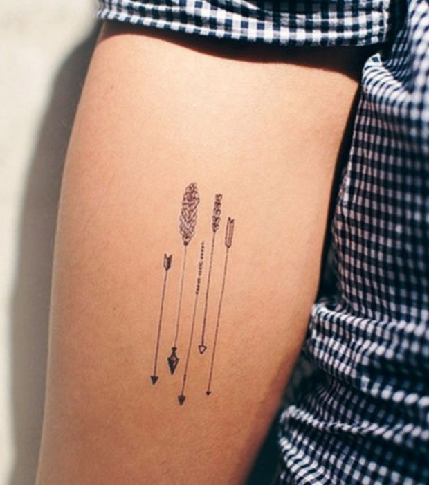 tatouage indien discret