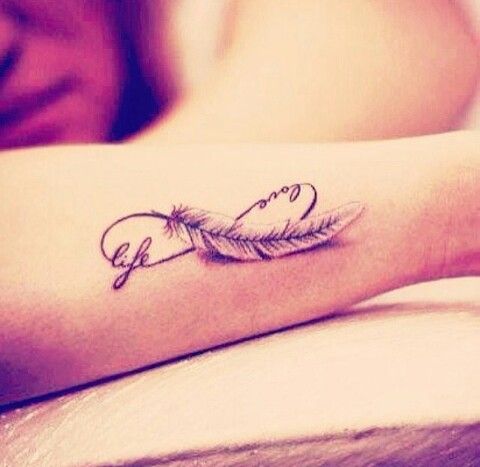 Tatouage infini life