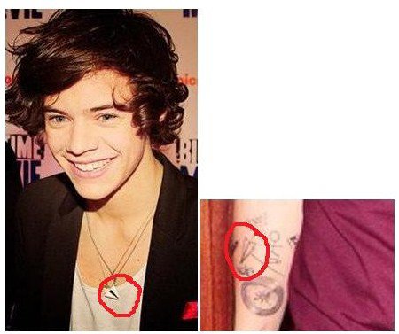 tatouage infini one direction