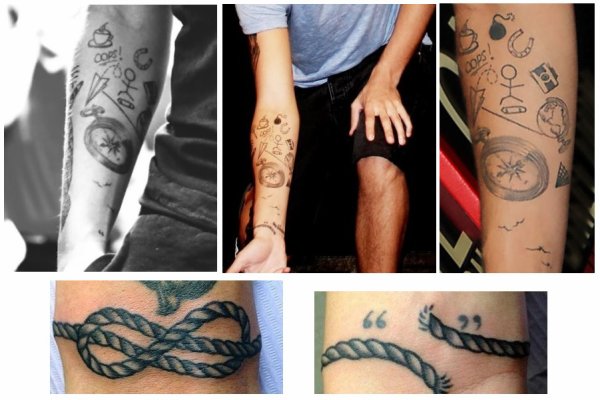 tatouage infini one direction