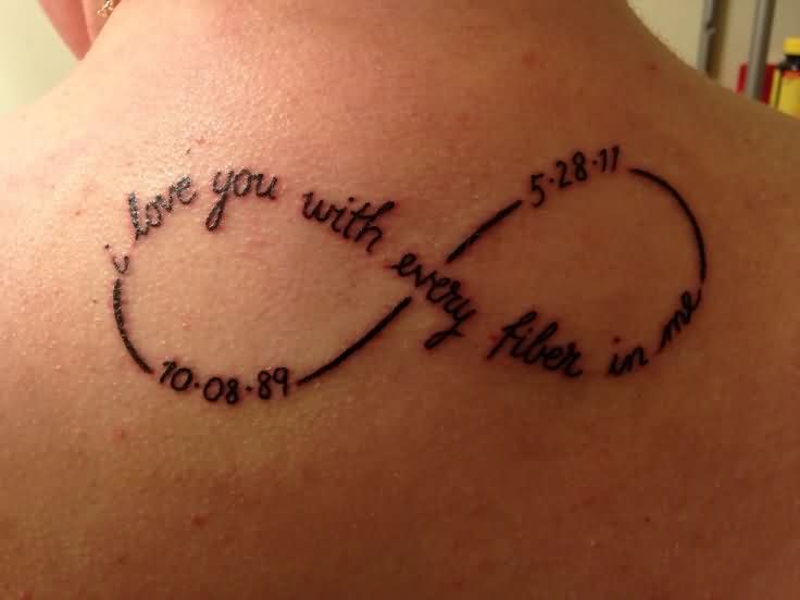 tatouage infini papa maman