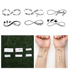 tatouage infinity always