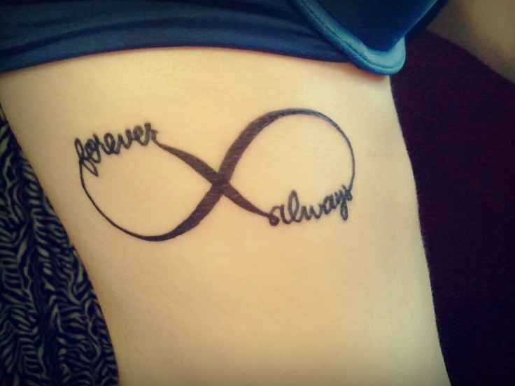 tatouage infinity forever
