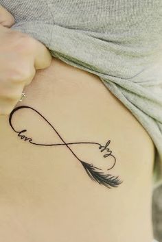 tatouage infinity love life