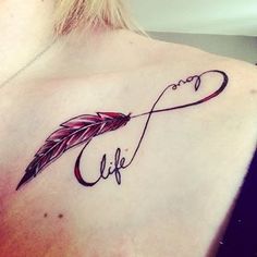 tatouage infinity love life
