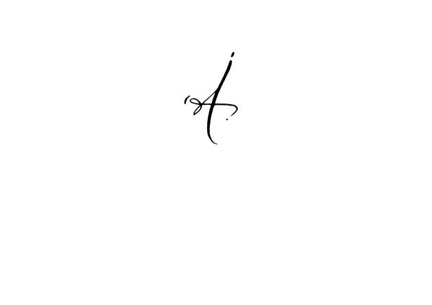tatouage initiale a