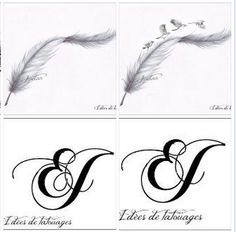 tatouage initiale b